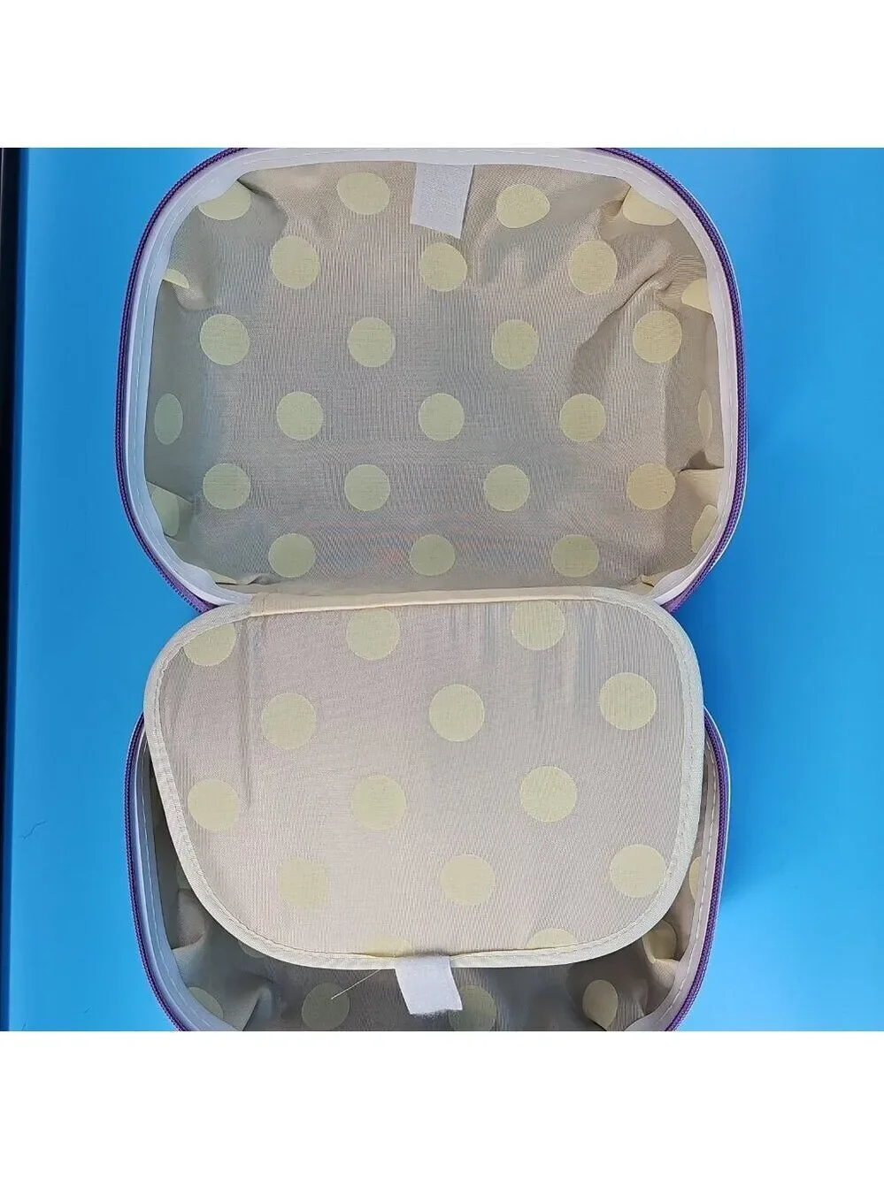 Hello Kitty Lavender Hard Shell Zip Case – Excellent Condition